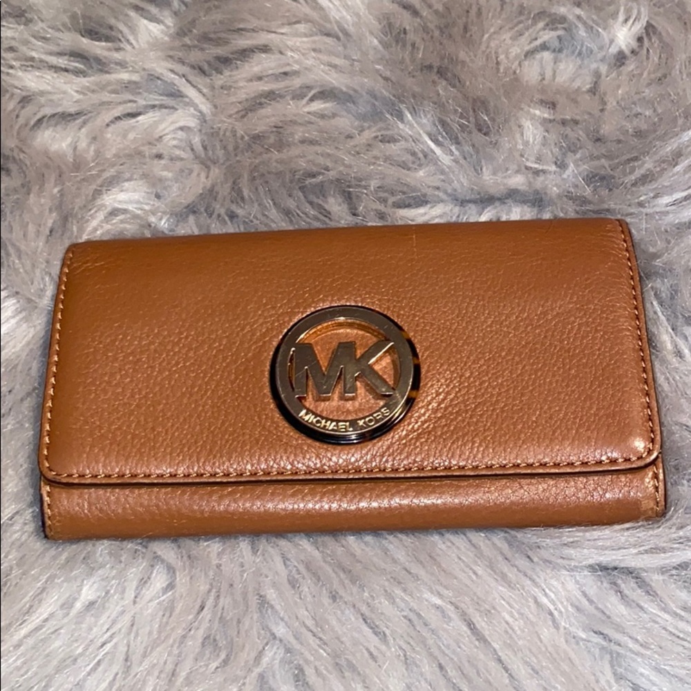 Michael Kors Tan Wallet